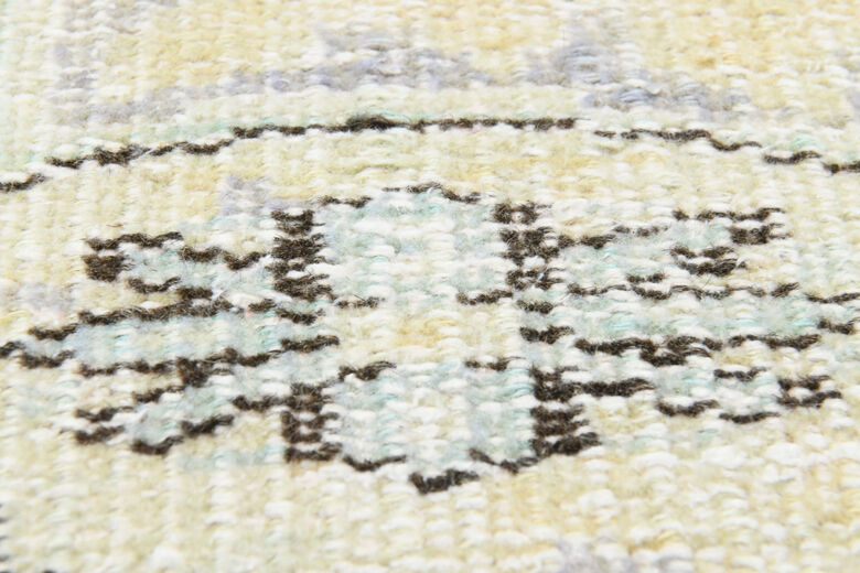 Muted Vintage Area Anatolian Rug
