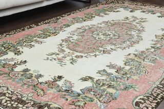 Handmade Vintage Area Rug - Thumbnail