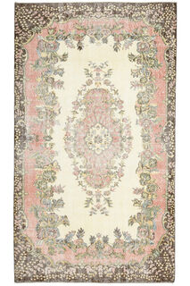 Handmade Vintage Area Anatolian Rug - Thumbnail