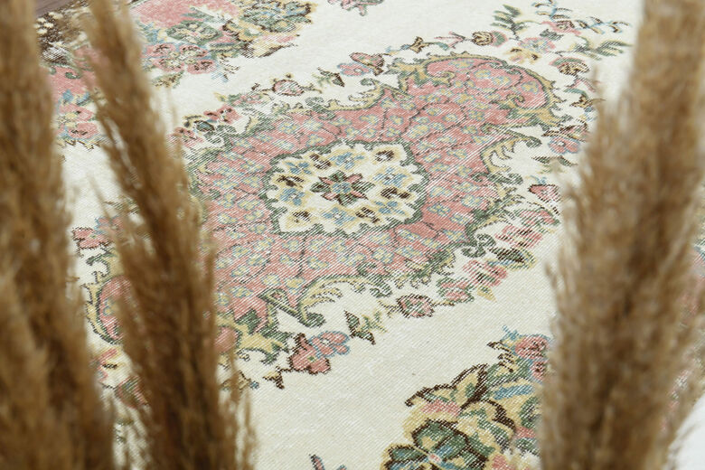 Handmade Vintage Area Anatolian Rug