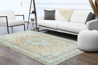 Oriental Vintage Area Rug - Thumbnail