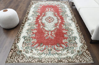 Turkish Vintage Area Rug - Thumbnail