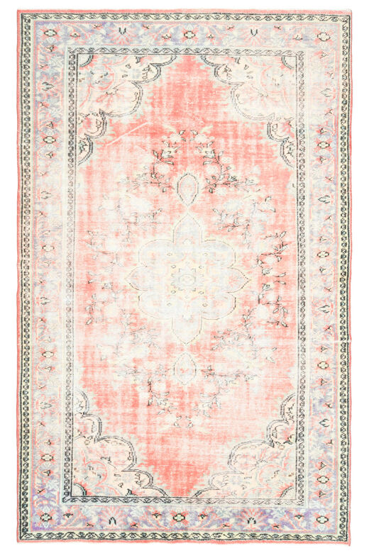 Handmade Vintage Area Anatolian Rug