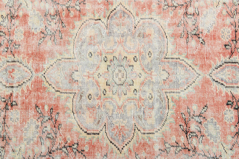 Handmade Vintage Area Anatolian Rug