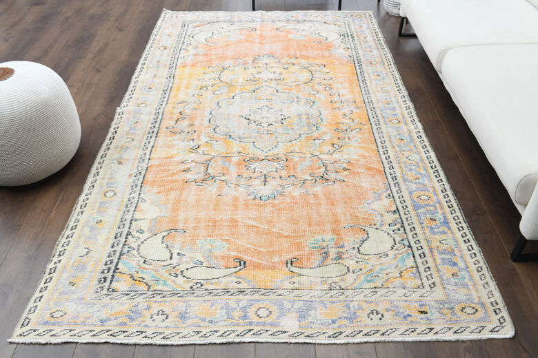 Handmade Anatolian Vintage Area Rug