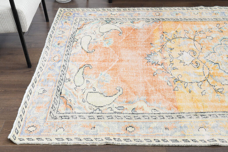 Handmade Anatolian Vintage Area Rug