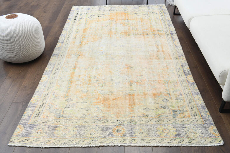 Handmade Antique Anatolian Area Rug