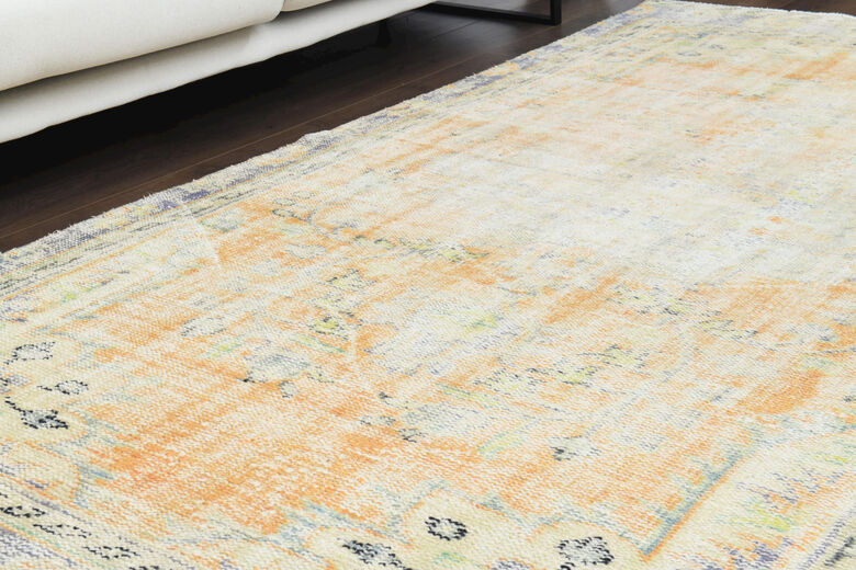 Handmade Antique Anatolian Area Rug