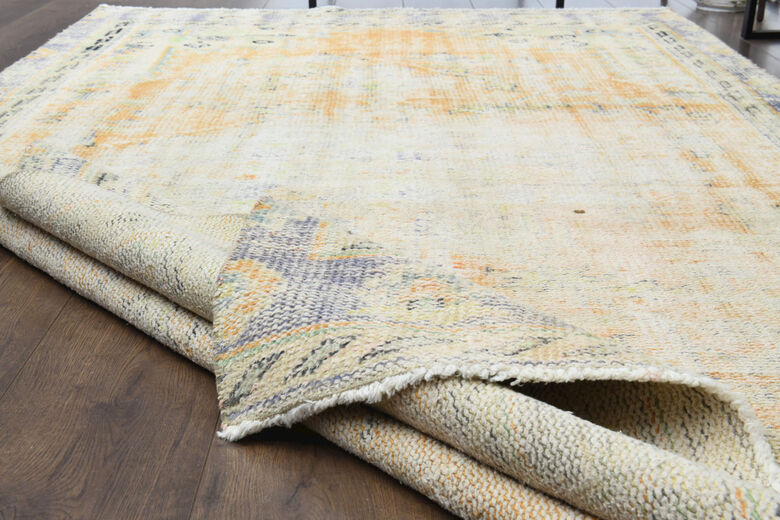 Handmade Antique Anatolian Area Rug