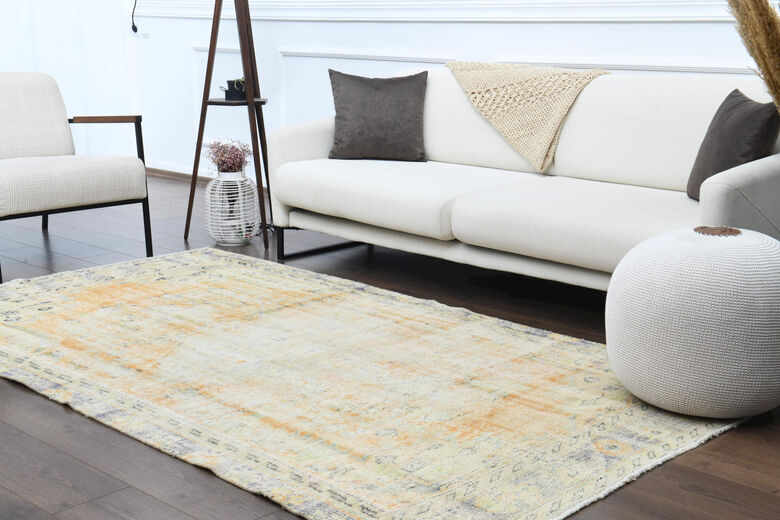 Handmade Antique Anatolian Area Rug