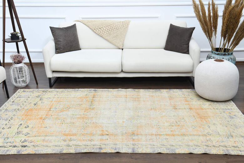 Handmade Antique Anatolian Area Rug