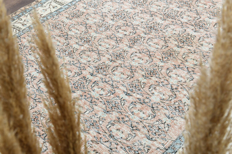 Handmade Vintage Large Area Rug