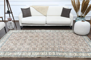 Handmade Vintage Hereke Area Rug - Thumbnail