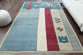 Contemporary Vintage Area Rug - Thumbnail