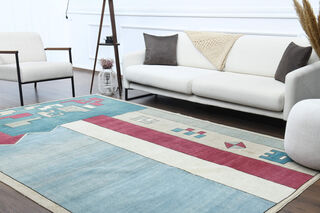 Contemporary Vintage Area Rug - Thumbnail