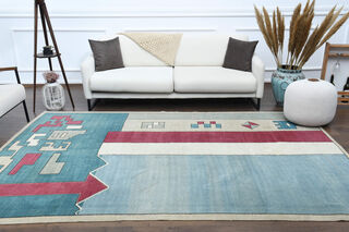 Contemporary Vintage Area Rug - Thumbnail