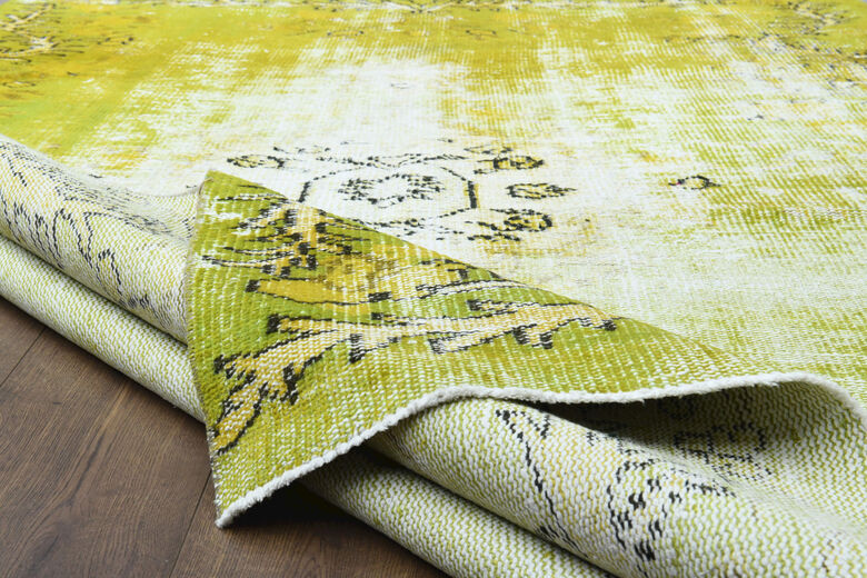 Pistachio - Distressed Vintage Area Rug