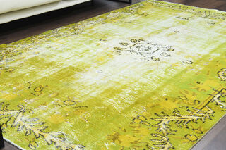 Pistachio - Distressed Vintage Area Rug - Thumbnail