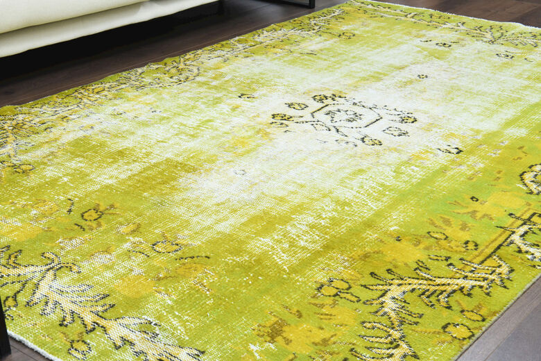 Pistachio - Distressed Vintage Area Rug