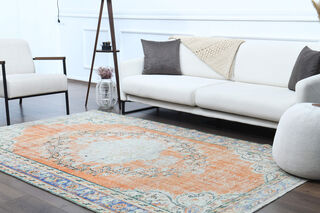 Oriental Antique Area Rug - Thumbnail