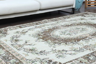 Oriental Vintage Area Anatolian Rug - Thumbnail