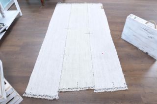 Handmade Vintage Runner Rug - Thumbnail