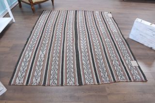 Handmade Vintage Kilim Rug - Thumbnail