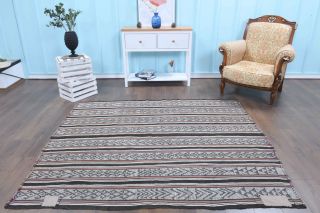 Handmade Vintage Kilim Rug - Thumbnail