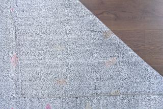 Handmade Vintage Flatweave Rug - Thumbnail