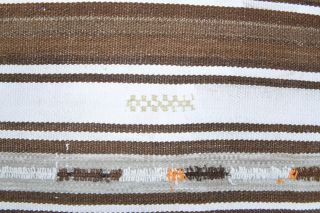 Handmade Vintage Flatweave Rug - Thumbnail