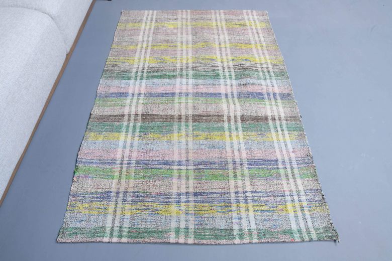 Handmade Vintage Anatolian Rug
