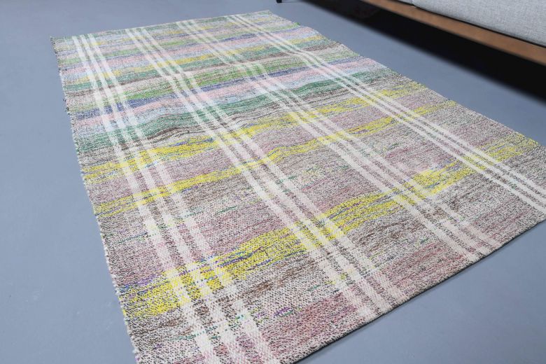 Handmade Vintage Anatolian Rug
