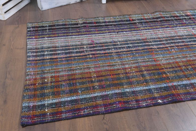 Flatweave Vintage Kilim Rug Runner