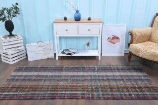 Handmade Vintage Rug Runner - Thumbnail