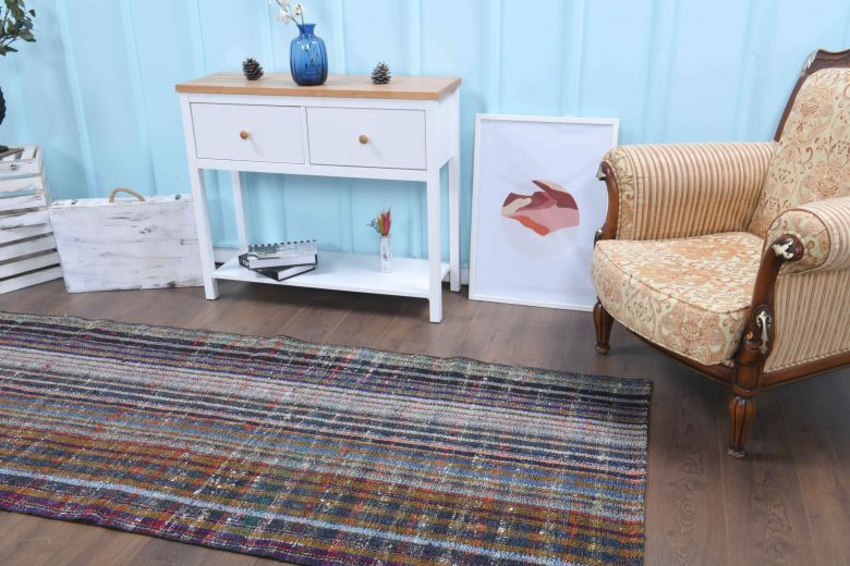 Handmade Vintage Rug Runner