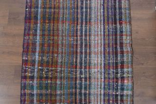 Flatweave Vintage Kilim Rug Runner - Thumbnail