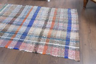 Vintage Turkish Rug Runner - Thumbnail