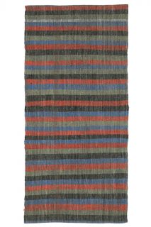 Handmade Vintage Runner Rug - Thumbnail