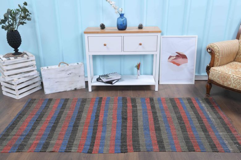 Handmade Vintage Runner Rug