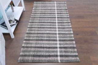 Handmade Vintage Kilim Rug - Thumbnail