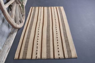 Handmade Vintage Kilim Rug - Thumbnail