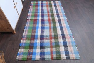 Handmade Vintage Bedroom Rug - Thumbnail