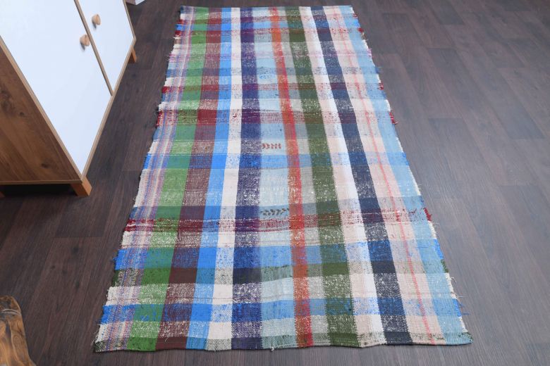 Handmade Vintage Bedroom Rug