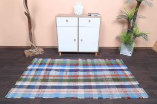 Handmade Vintage Bedroom Rug - Thumbnail