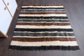 4x5 Handmade Vintage Rug - Thumbnail