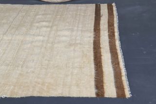 Handmade Vintage Solid Kilim Rug - Thumbnail