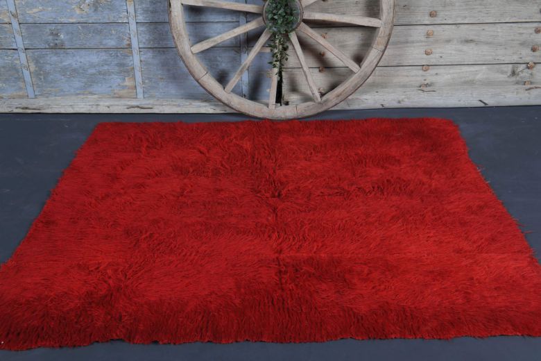 Handmade Vintage Tulu Rug