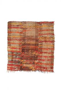 Handmade Vintage Square Rug - Thumbnail