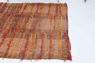 Handmade Vintage Square Rug - Thumbnail