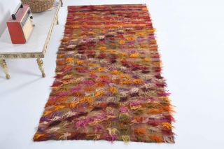 Handmade Vintage Rug Tulu Runner Rug - Thumbnail